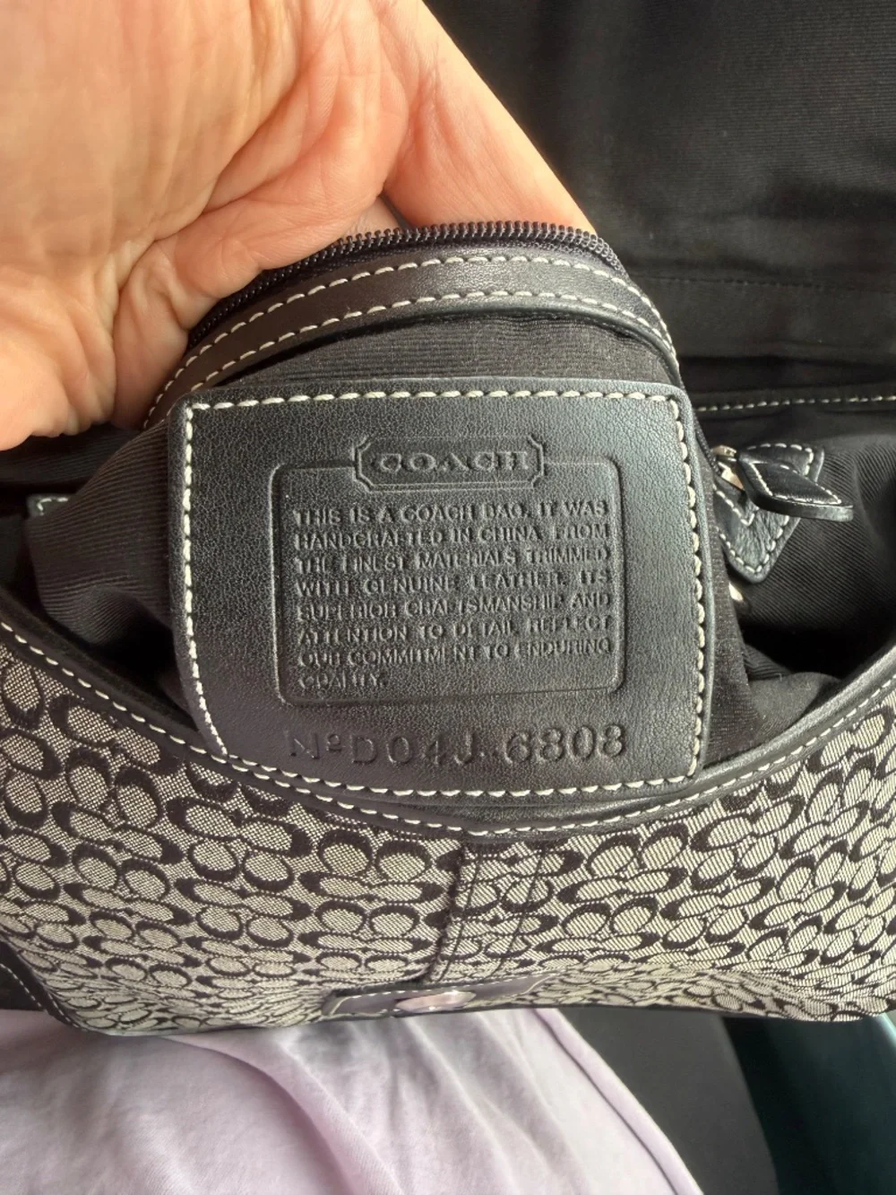 Authentic Vintage Coach Purse - Picture 2 of 2